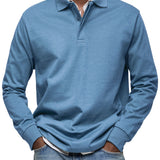 HUGO® | Polo de lujo de manga larga