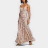 Tove - Vestidos maxi elegantes con estampado geométrico