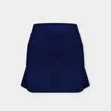Shorts de tiro alto con falda