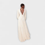 Elsa - Vestidos maxi color crema de Allegory