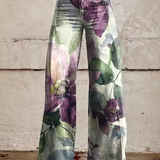 Michaela - Pantalones Boho Retro Chic