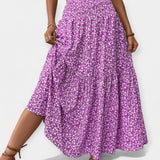 Sára - Falda con estampado floral