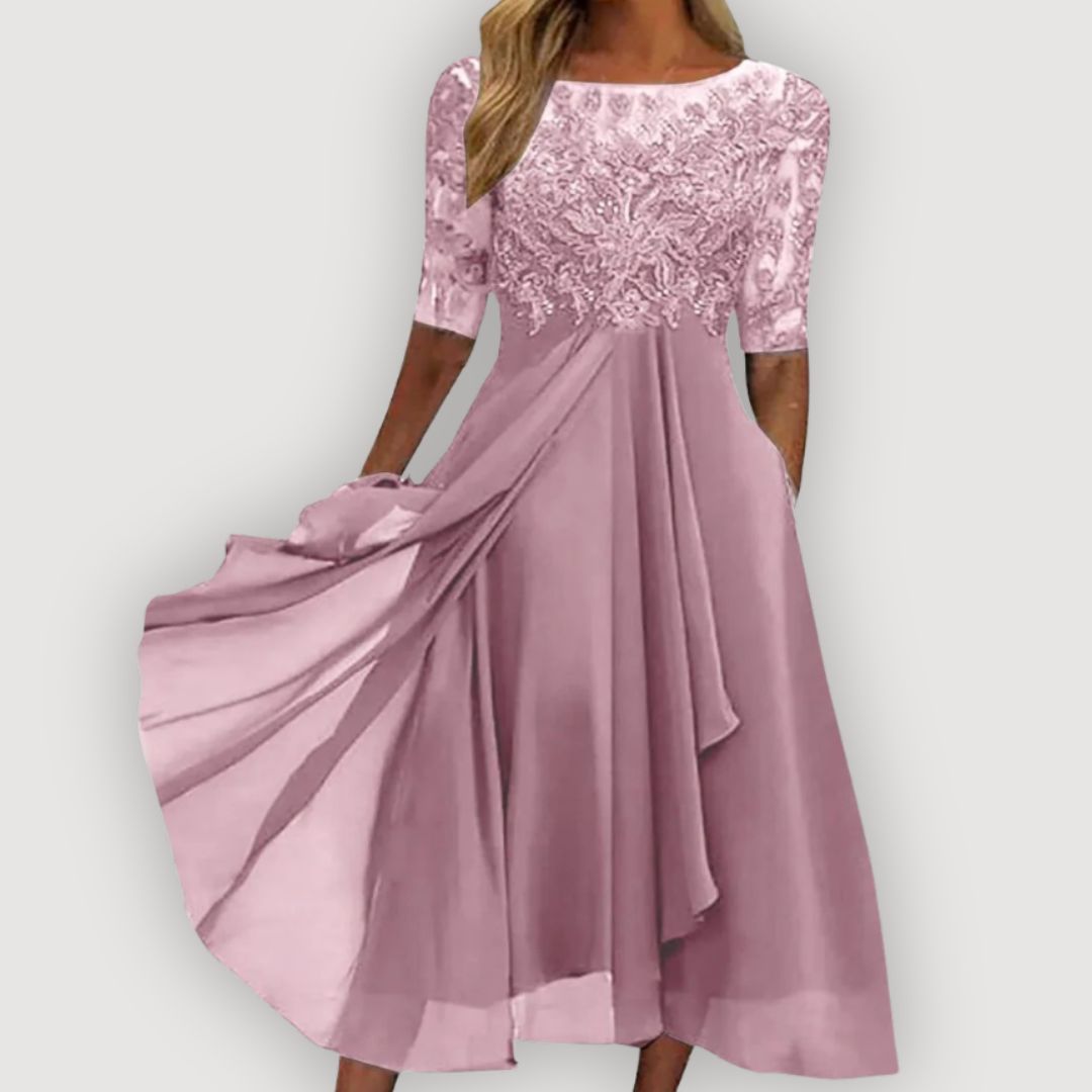 Paula™ | Vestido Elegante de Gasa