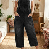 Aurevia | Pantalón de denim para jardinería con look vintage