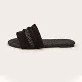 Zapatillas con Flecos