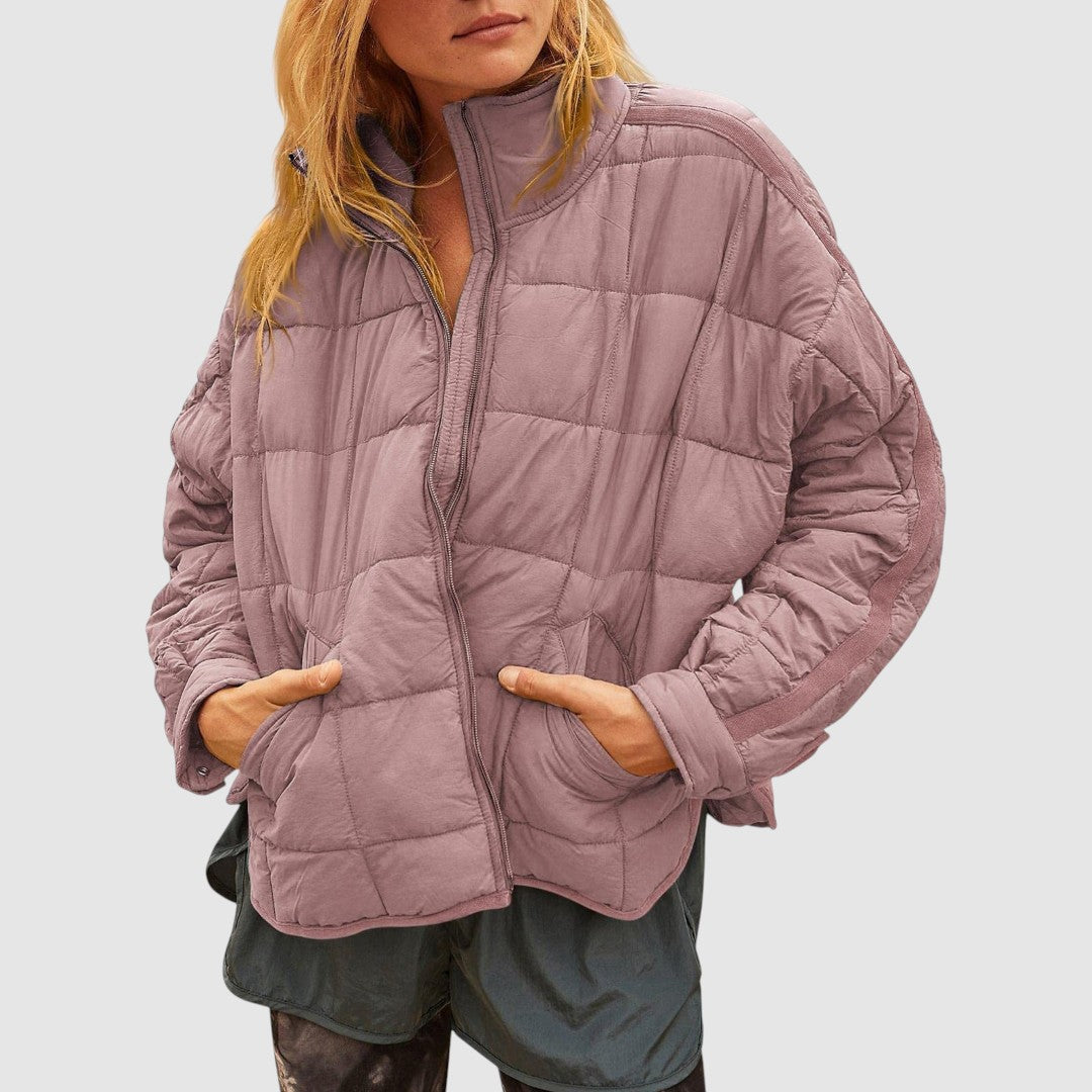 Gabriela - Chaqueta acolchada ligera y compacta con cremallera