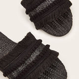 Zapatillas con Flecos
