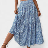 Sára - Falda con estampado floral