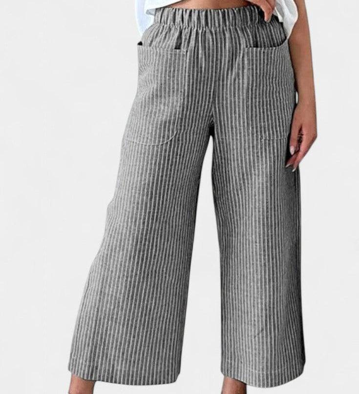 Lumiere Pantalones Livianos de Corte Relajado