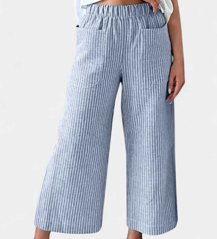 Lumiere Pantalones Livianos de Corte Relajado