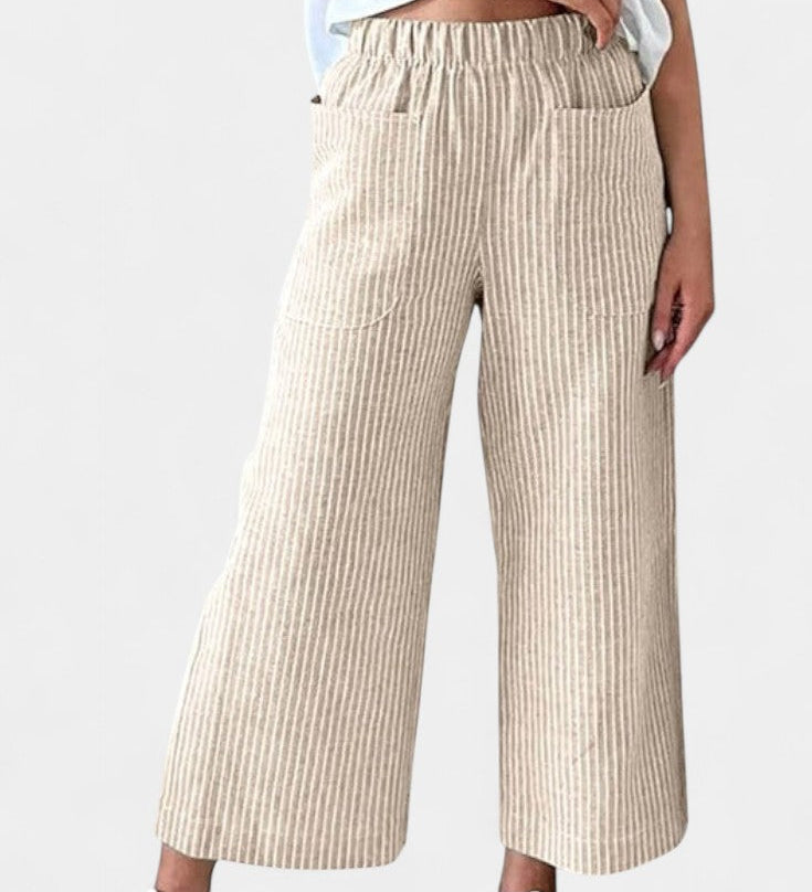 Lumiere Pantalones Livianos de Corte Relajado