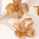 Pendientes Brillantes con Forma de Flor