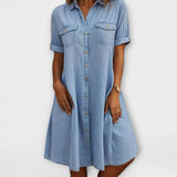 Vestido casual de corte A