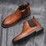 Brandon™ | Botines Chelsea sin cordones