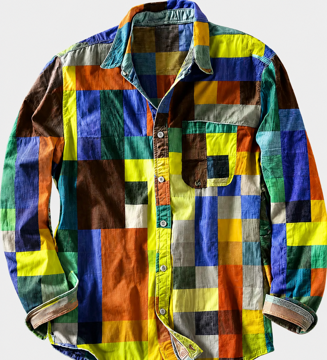 Geraldo™ | Camisa elegante con bolsillo práctico