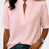 Margarida™ | Blusa chic con cuello en V