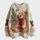 ポピー | お festive details のクリスマスジャンパー