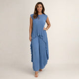 Halina™ | Conjunto elegante con pliegues