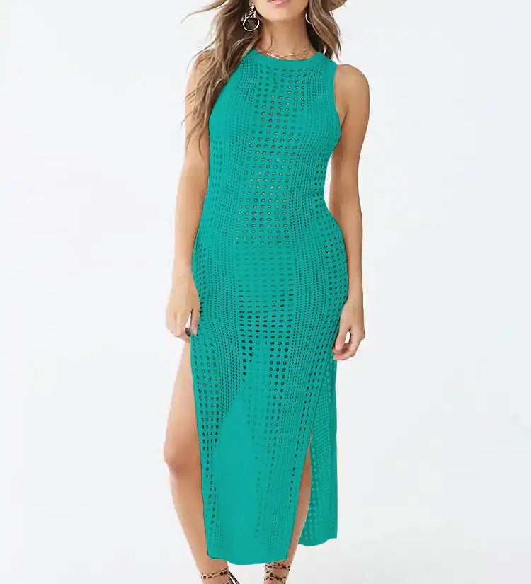 Beatriz™ | Vestido de Playa de Ganchillo