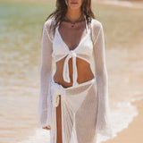 Alicia™ | Vestido de Playa de Ganchillo