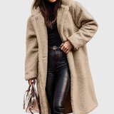 Mila | Abrigo de Piel de Oso Largo