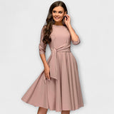 Vestidos elegantes de estilo swing