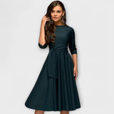エレガントスイングドレス