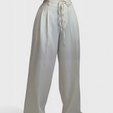 Sophie Pantalones de pierna ancha con cordones