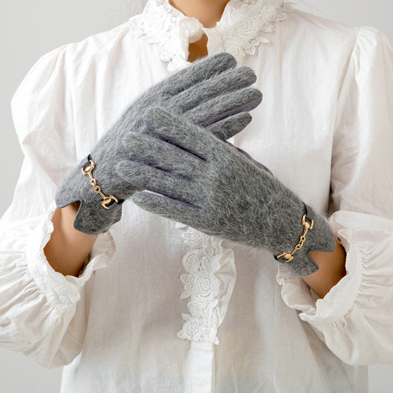 シベリアンオーロラ | フェイクファーグローブ