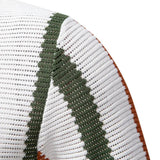 FluxStripe Polo de cuello en V