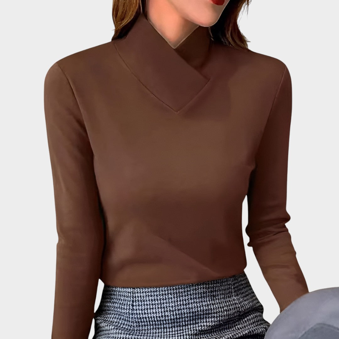 Sara™ | Cuello alto elegante