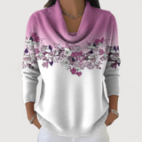 Freja™ | Suéter estampado floral con escote suave