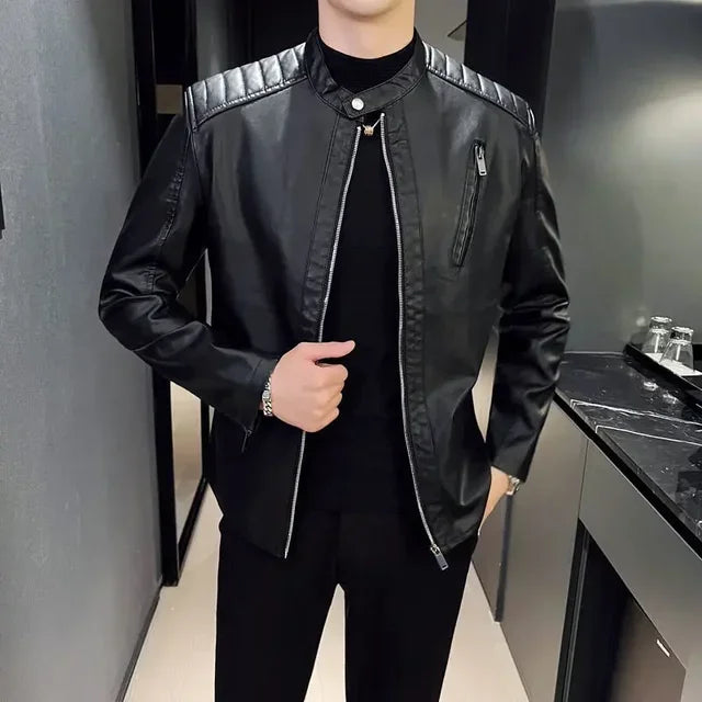 Antonio™ | Chaqueta de cuero elegante
