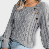 マリア - ボタン付きニットジャンパー