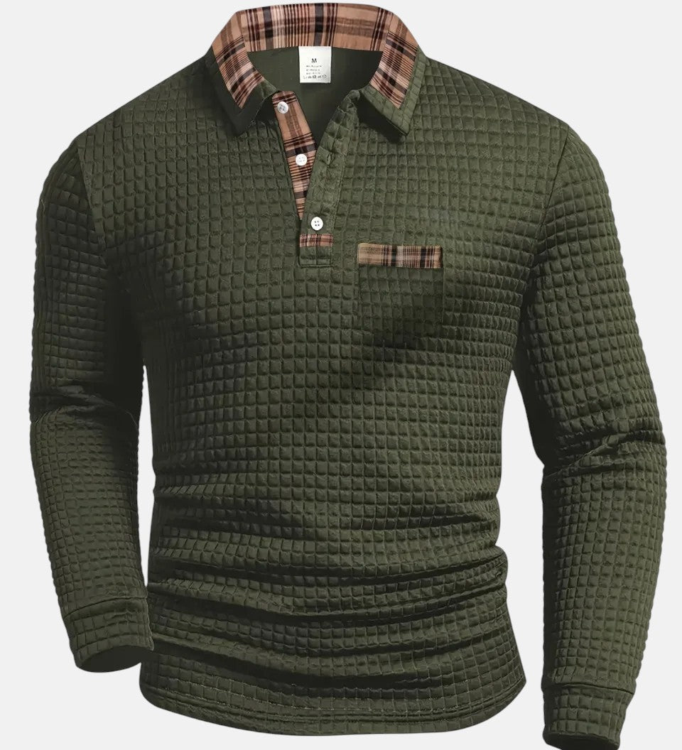 BEEKMAN | POLO CON DISEÑO DE CUADROS