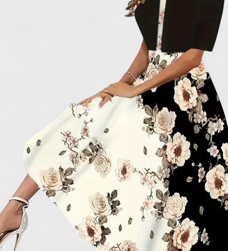 Estrella Conjunto de Vestido Blazer Midi