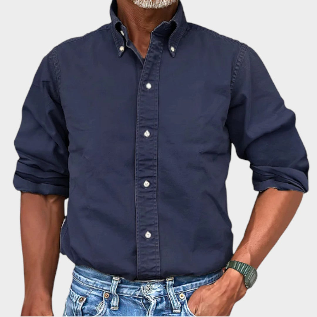 Ralf™  | Camiseta de manga larga sin arrugas