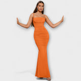 Callie - Vestido elegante con volantes
