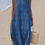 Rose™ | Vestido midi bordado