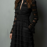 Rosalie™ | Vestido Mini Elegante con Escote en V Profundo