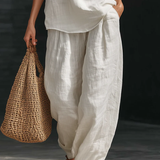 Zoë™ | Conjunto sin mangas con pantalón de pierna ancha