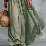Élodine™ | Vestido Maxi Bohemio con Estampado Floral