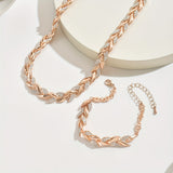 Claudine™ | Collar y Pulsera de cola de pez hecho a mano