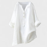 Freja - Camisa cómoda con botones