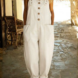 Juul | Mono de denim con tirantes ajustables
