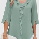 Annemiek | Blusa Casual con Corte Suelto y Estilo Sofisticado