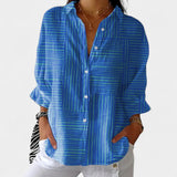Nika – Blusa de verano con estampado vibrante