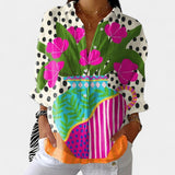 Daniela™ | Blusa de verano con estampado vibrante