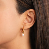 レイラ パール ツイスト ピアス