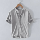 Camisa de verano de lino